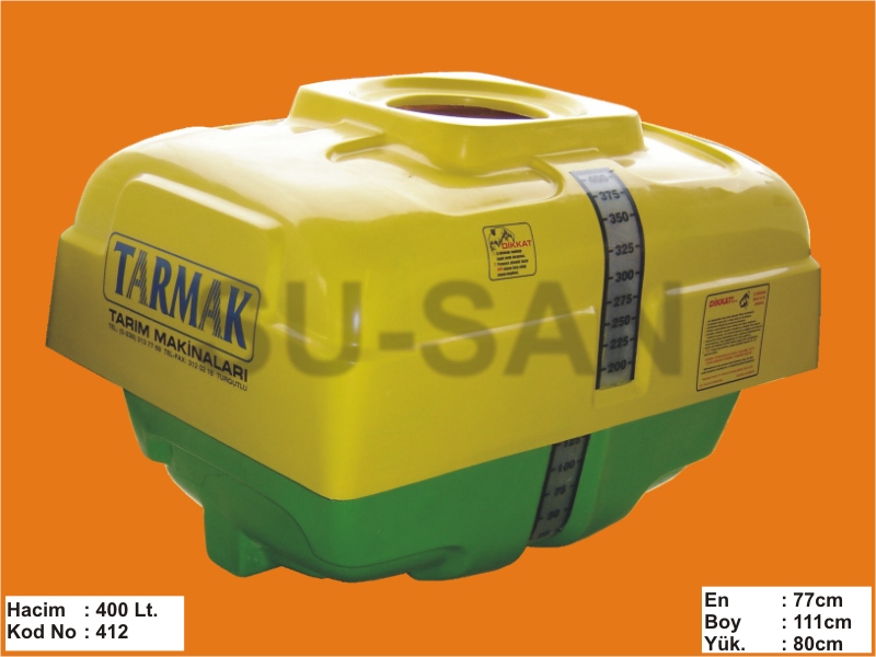 400 Lt Polyester Su ve Zirai İlaç Deposu 412
