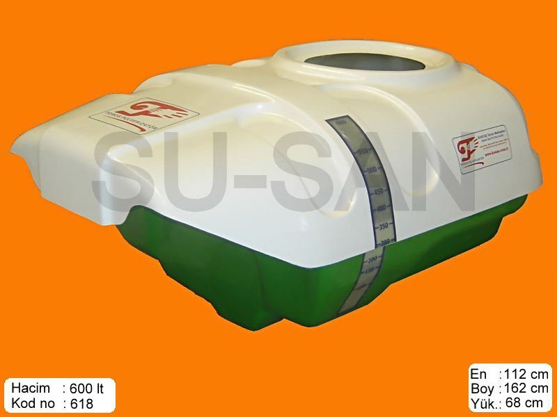 600 Lt Polyester Su ve Zirai İlaç Deposu 618
