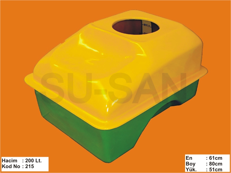 200 Lt Polyester Su ve Zirai İlaç Deposu 215