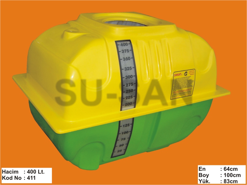 400 Lt Polyester Su ve Zirai İlaç Deposu 411