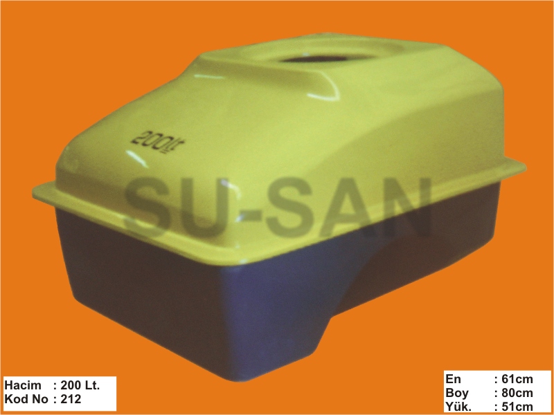 200 Lt Polyester Su ve Zirai İlaç Deposu 212