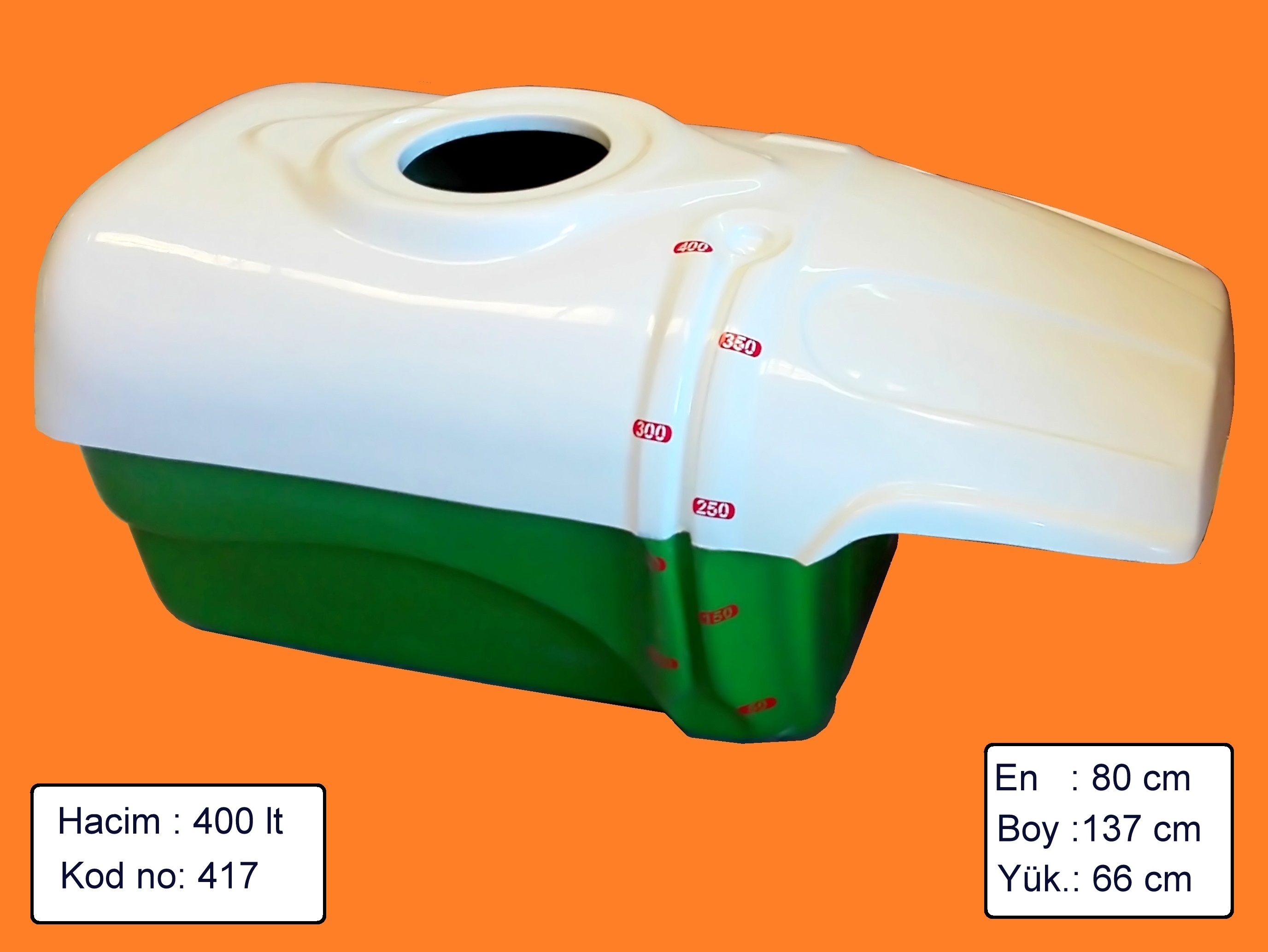 400 Lt Polyester Su ve Zirai İlaç Deposu 417