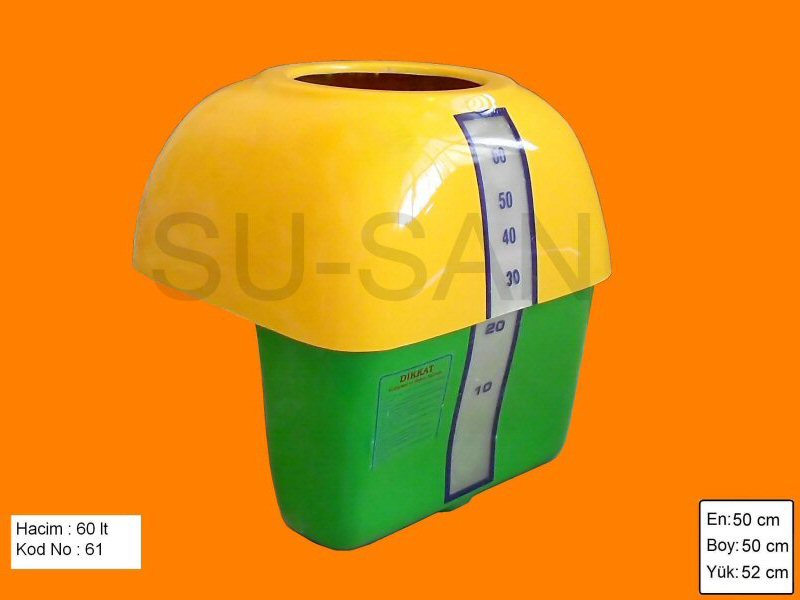 60 Lt Polyester Su ve Zirai İlaç Deposu 61