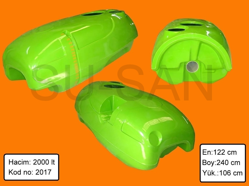 2000 Lt Polyester Su ve Zirai İlaç Deposu 2017