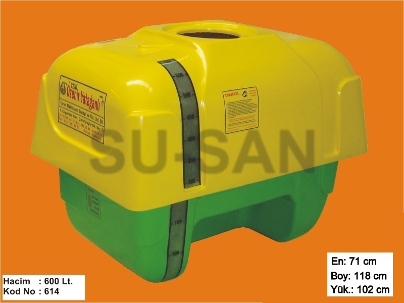600 Lt Polyester Su ve Zirai İlaç Deposu 614