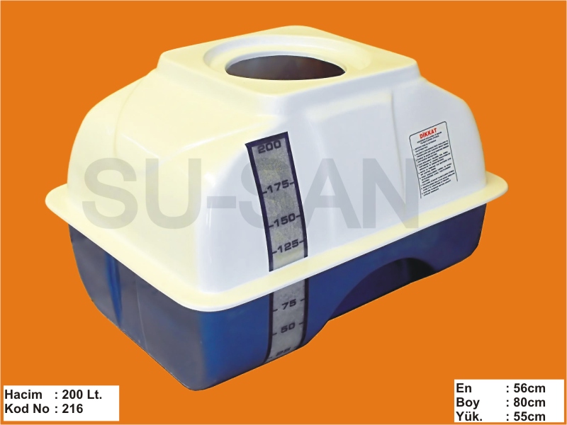 200 Lt Polyester Su ve Zirai İlaç Deposu 216