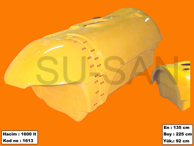 1600 lt Polyester Su ve Zirai İlaç Deposu 1613
