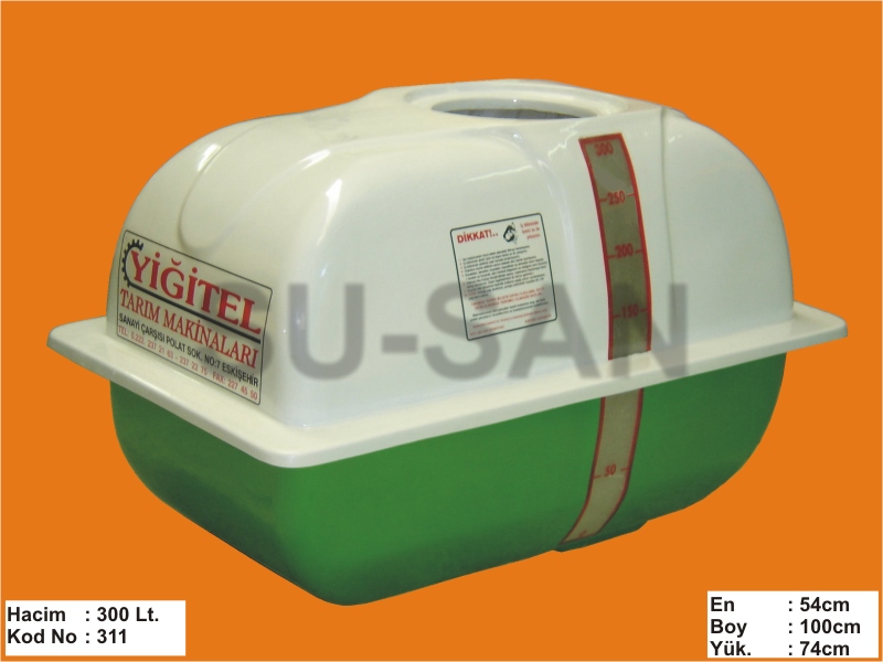 300 Lt Polyester Su ve Zirai İlaç Deposu 311