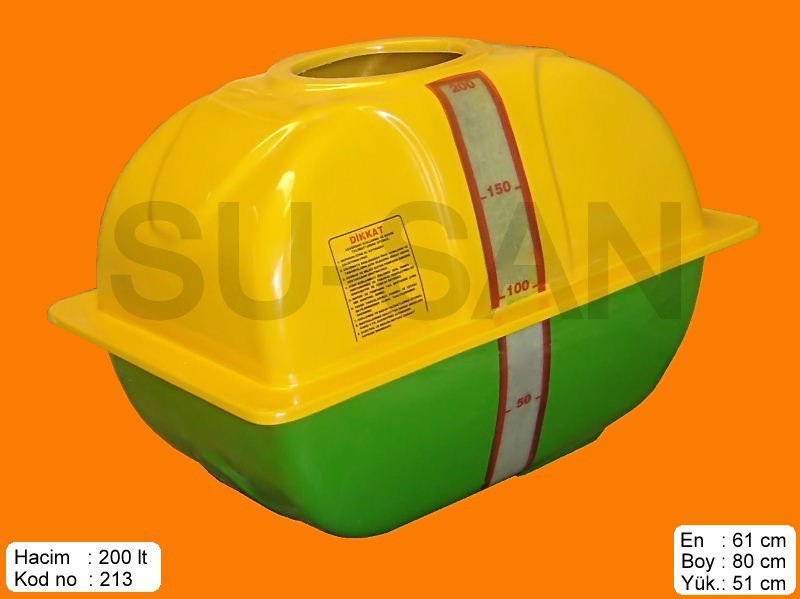 200 Lt Polyester Su ve Zirai İlaç Deposu 213