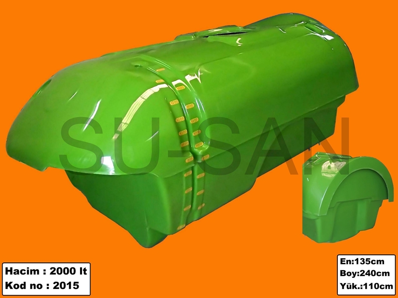 2000 Lt Polyester Su ve Zirai İlaç Deposu 2015